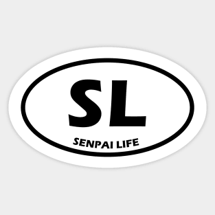 Senpai Life Sticker